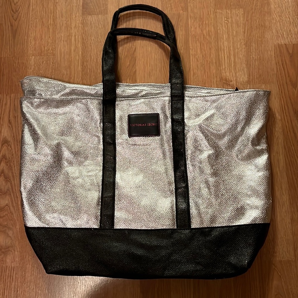 Black and Silver VS Tote